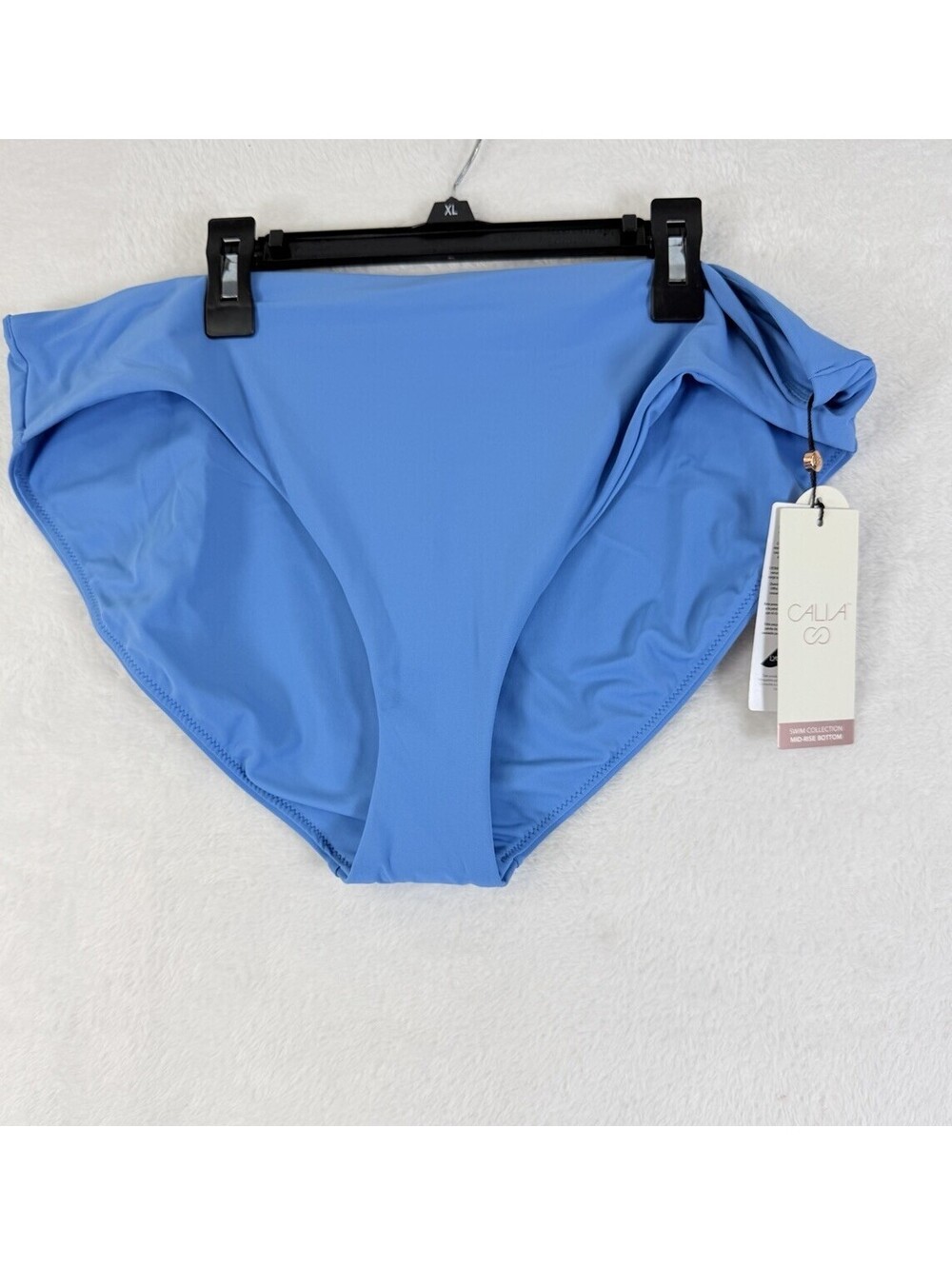 Calia Swim Bottom XL Womens Blue Core Mid Rise Bikini Swimwear Womens New NWT